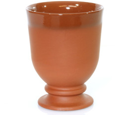 Zeige Details für Mittelalterlicher Ton-Trinkbecher mit Fuß – 0,2l – Handgefertigt & Spülmaschinenfest Bild von Mittelalterlicher Ton-Trinkbecher mit Fuß – 0,2l – Handgefertigt & Spülmaschinenfest