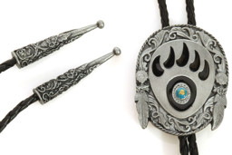 Zeige Details für Bolotie bear paw with ornaments Bild von Bolotie bear paw with ornaments