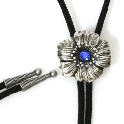 Zeige Details für Bolotie Blossom blue m. Dekodiamanten Bild von Bolotie Blossom blue m. Dekodiamanten