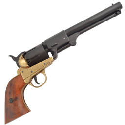 Zeige Details für Konföderiertenrevolver von Griswold & Gunnison messingfarben Bild von Konföderiertenrevolver von Griswold & Gunnison messingfarben
