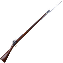 Bild von Steinschloßgewehr Brown Bess m.Bajonett England