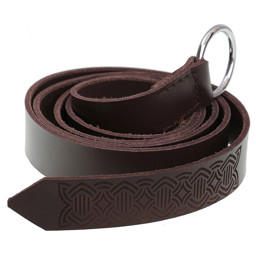 Zeige Details für Wikinger-Ringgürtel mit Knotenmuster Bild von Wikinger-Ringgürtel mit Knotenmuster