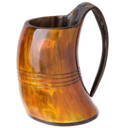 Zeige Details für Wikinger-Trinkbecher aus Horn Bild von Wikinger-Trinkbecher aus Horn