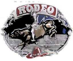 Bild von Gürtelschnalle Rodeo