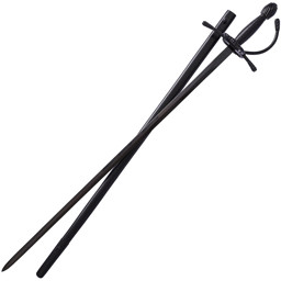 Zeige Details für Marodeur-Rapier mit Scheide schwarz Bild von Marodeur-Rapier mit Scheide schwarz