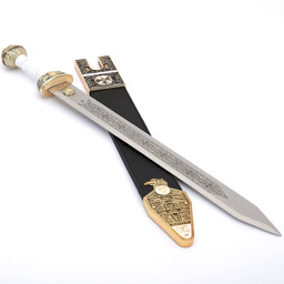 Zeige Details für Gladius Julius Caesar gold/weiss Bild von Gladius Julius Caesar gold/weiss