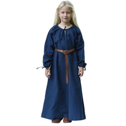 Bild von Kinder-Mittelalterkleid Ana blau