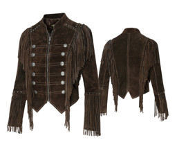Zeige Details für Fransenjacke BRIANNA brown Bild von Fransenjacke BRIANNA brown