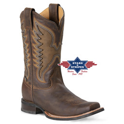 Zeige Details für Westernstiefel WB-53 braun Bild von Westernstiefel WB-53 braun