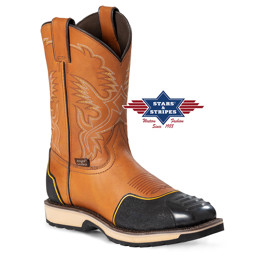 Bild von Westernstiefel WB-64 braun/schwarz