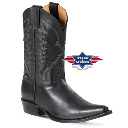 Bild von Westernstiefel WB-66 schwarz