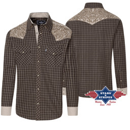 Zeige Details für Westernhemd ROGER beige Bild von Westernhemd ROGER beige