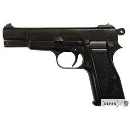 Zeige Details für Browning HP/GP35 Pistole Belgien 1935 Bild von Browning HP/GP35 Pistole Belgien 1935