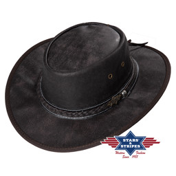 Zeige Details für Lederhut BLAKE Westernhut Bild von Lederhut BLAKE Westernhut