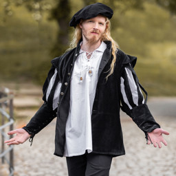 Zeige Details für Landsknechtjacke mit geschlitzten Ärmeln Brandolf Bild von Landsknechtjacke mit geschlitzten Ärmeln Brandolf