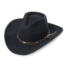 Zeige Details für Western-Wollfilz-Hut DALLAS black Bild von Western-Wollfilz-Hut DALLAS black