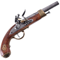 Zeige Details für Steinschloßpistole Napoleon Bild von Steinschloßpistole Napoleon