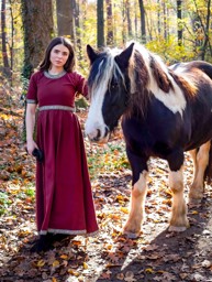 Zeige Details für Edles Kurzarmkleid mit Bordüre Ennlin Bild von Edles Kurzarmkleid mit Bordüre Ennlin