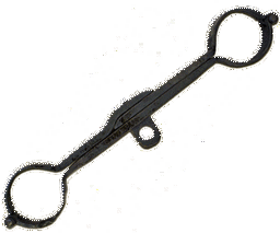 Zeige Details für mittelalterliche Handschellen Bild von mittelalterliche Handschellen