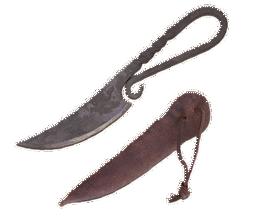 Zeige Details für Gebrauchsmesser mit Scheide Bild von Gebrauchsmesser mit Scheide