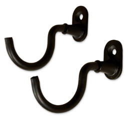 Zeige Details für Wandhalter für Schwerter schwarz Bild von Wandhalter für Schwerter schwarz