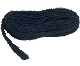 Zeige Details für Griffwickelband Tsuka Ito aus schwarzer Seide Bild von Griffwickelband Tsuka Ito aus schwarzer Seide