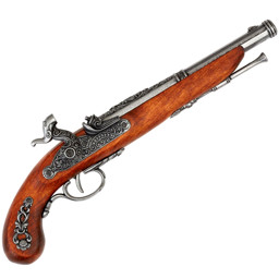 Zeige Details für Perkussionspistole Frankreich 1872 – Denix Dekowaffe mit Holzgriff Bild von Perkussionspistole Frankreich 1872 – Denix Dekowaffe mit Holzgriff