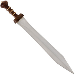 Zeige Details für Römischer Gladius mit Messingbeschlägen und Holzgriff Bild von Römischer Gladius mit Messingbeschlägen und Holzgriff