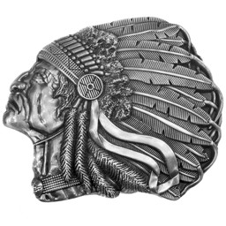 Zeige Details für Western-Gürtelschnalle „Indian Chief“ aus Zinnguss – GS-506 von Stars & Stripes Bild von Western-Gürtelschnalle „Indian Chief“ aus Zinnguss – GS-506 von Stars & Stripes