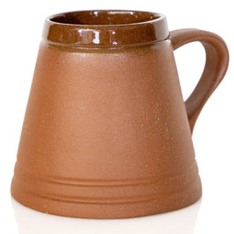 Zeige Details für Mittelalterlicher Bierhumpen aus Ton 0,3 l – Handgefertigt im Kannenbäckerland, naturbelassen mit Henkel Bild von Mittelalterlicher Bierhumpen aus Ton 0,3 l – Handgefertigt im Kannenbäckerland, naturbelassen mit Henkel