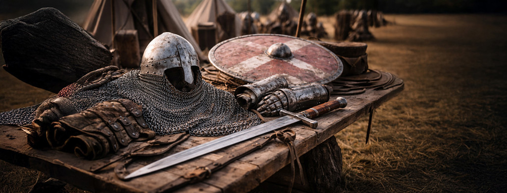 Von Leder bis Kettenhemd: So stellen Sie Ihre individuelle Mittelalterausrüstung zusammen Von Leder bis Kettenhemd: So stellen Sie Ihre individuelle Mittelalterausrüstung zusammen