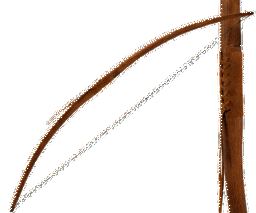 Zeige Details für Langbogen Marksman 70" mit Ledergriff Bild von Langbogen Marksman 70" mit Ledergriff