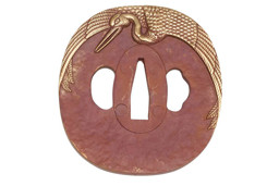 Bild von Tsuba Kranich John Lee