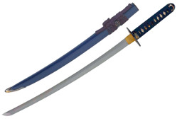 Zeige Details für Handgeschmiedetes Wakizashi - Orchid SH1208 Bild von Handgeschmiedetes Wakizashi - Orchid SH1208