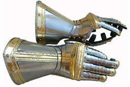 Zeige Details für Renaissance-Panzerhandschuhe mit Fingern – Schaukampfgeeignet & Maßgefertigt Bild von Renaissance-Panzerhandschuhe mit Fingern – Schaukampfgeeignet & Maßgefertigt