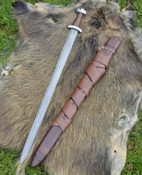 Zeige Details für Wikingerschwert Godfred mit Damastklinge Bild von Wikingerschwert Godfred mit Damastklinge