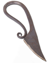 Bild von handgeschmiedetes Gebrauchsmesser 15cm