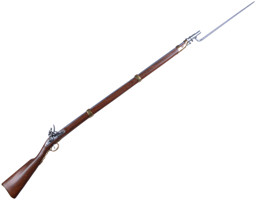 Zeige Details für Gewehr m. Bajonett Frankreich 1806 Bild von Gewehr m. Bajonett Frankreich 1806