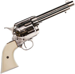 Zeige Details für Colt Peacemaker 1873 5,5" m. weißem Griff Bild von Colt Peacemaker 1873 5,5" m. weißem Griff