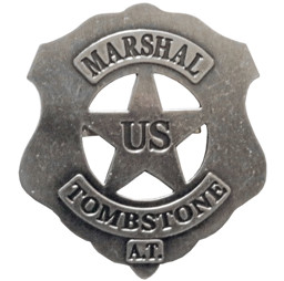 Zeige Details für Abzeichen  U.S. Marshal Tombstone Bild von Abzeichen  U.S. Marshal Tombstone