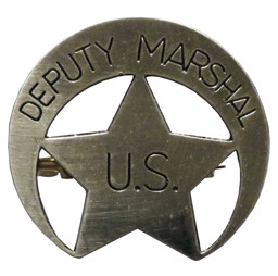 Zeige Details für Abzeichen  U.S. Deputy Marshal grau Bild von Abzeichen  U.S. Deputy Marshal grau