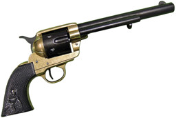 Bild von Colt Peacemaker 1873 7,5" schwarz/messing