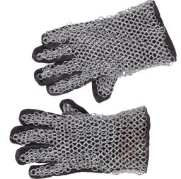 Zeige Details für Kettenhandschuhe ID9mm verzinkt Bild von Kettenhandschuhe ID9mm verzinkt