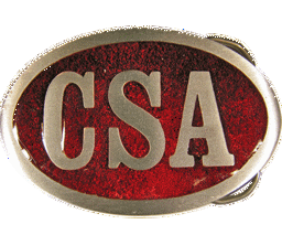 Zeige Details für Gürtelschnalle CSA Bild von Gürtelschnalle CSA
