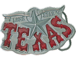 Zeige Details für Gürtelschnalle Texas Lone Star Bild von Gürtelschnalle Texas Lone Star
