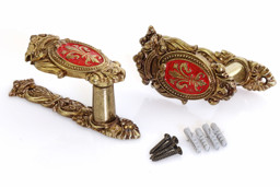 Zeige Details für Wandhalter Königslilie (Paar) Bild von Wandhalter Königslilie (Paar)