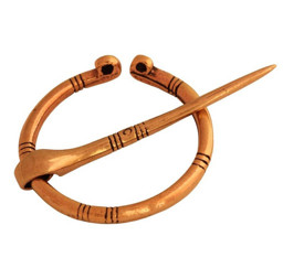 Zeige Details für Mittelalter Ringfibel aus Bronze Bild von Mittelalter Ringfibel aus Bronze