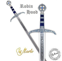 Zeige Details für Robin Hood Schwert silber/blau Bild von Robin Hood Schwert silber/blau