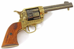 Bild von Colt Peacemaker 1873 4,75" altmessing