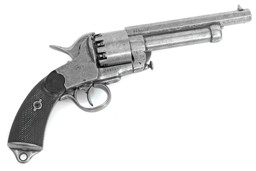 Zeige Details für LeMat Civil War Revolver – Deko-Nachbildung des legendären Konföderierten-Revolvers (1861–1865) mit schwarzem Griff – Denix Bild von LeMat Civil War Revolver – Deko-Nachbildung des legendären Konföderierten-Revolvers (1861–1865) mit schwarzem Griff – Denix